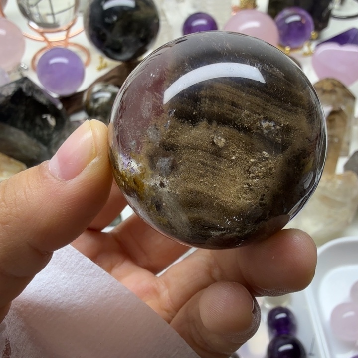 未镶嵌水晶珠宝半成品