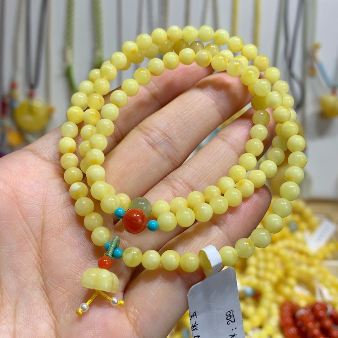 手链蜜蜡未镶嵌5mm