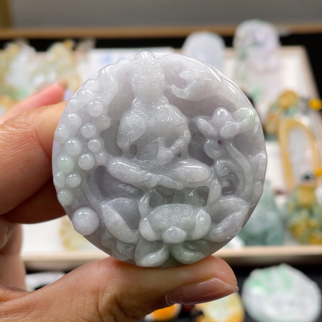 翡翠吊坠(不含链)未镶嵌