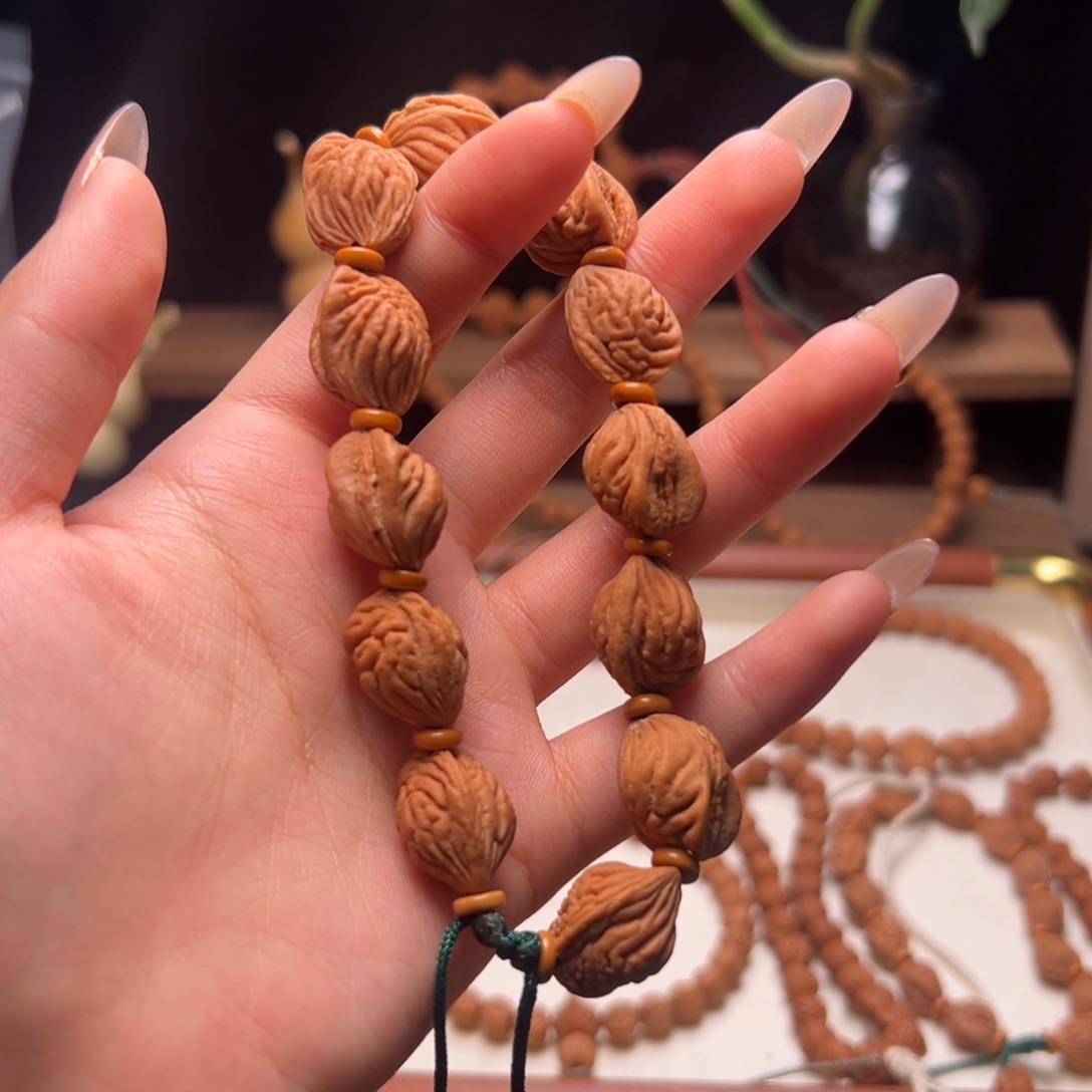 木质类陕西龙纹桃核1.5