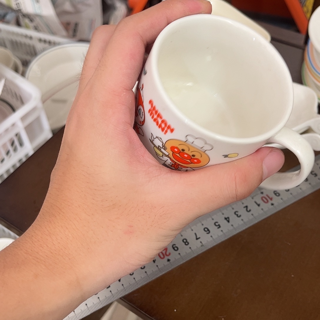 陶瓷泡面超人点心杯