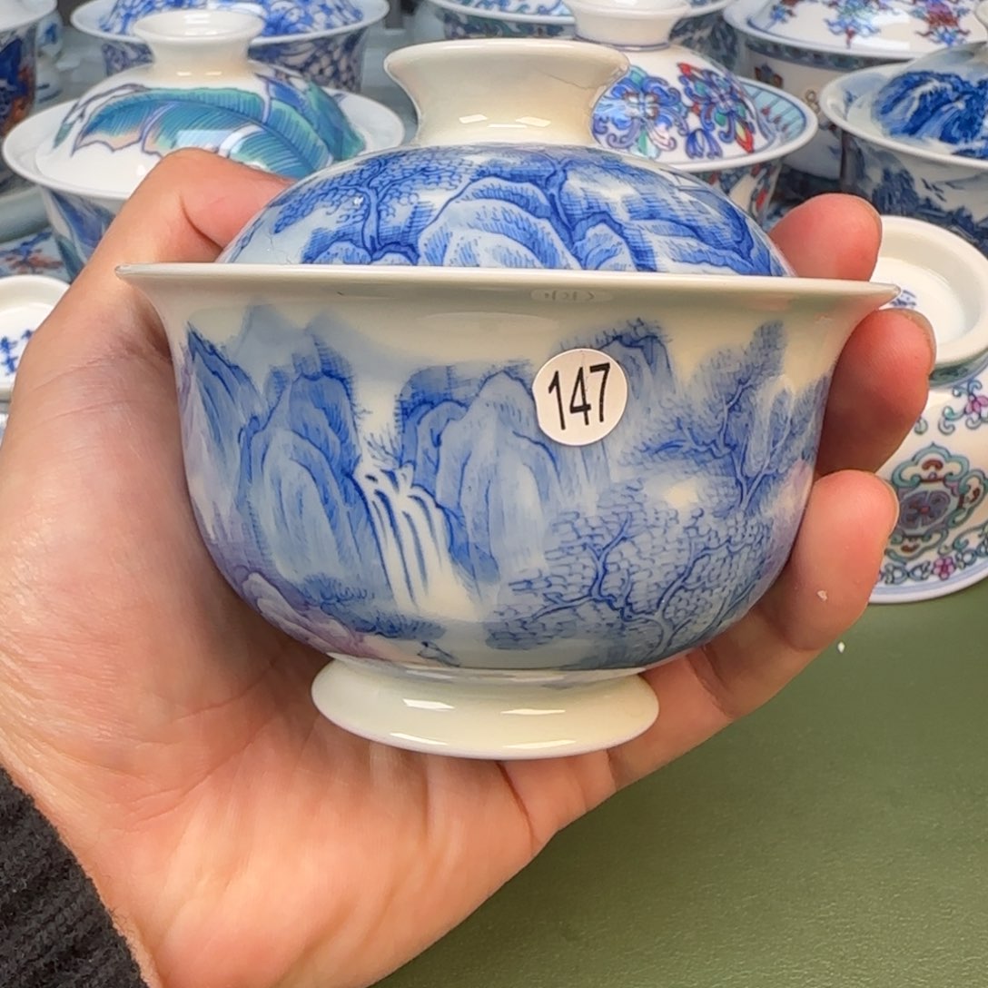 彦祖纯手工手绘茶具147