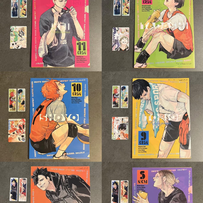 【拆盒】鬼灭之刃jumpsq票根贴纸排球少年giga光栅卡文件夹卡牌盲盒