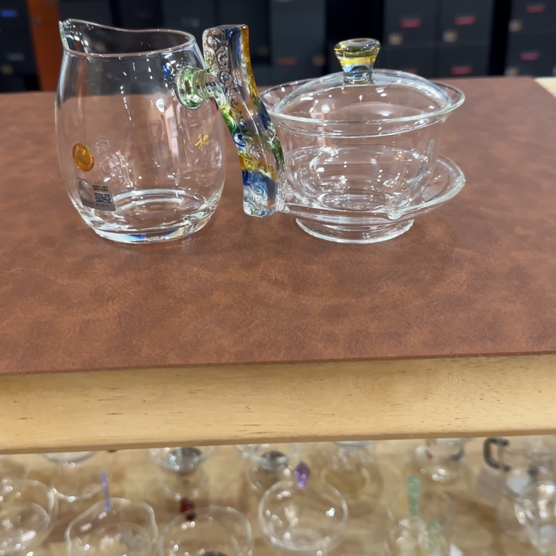 罗***玉锦➕荷叶盖碗。。。。。