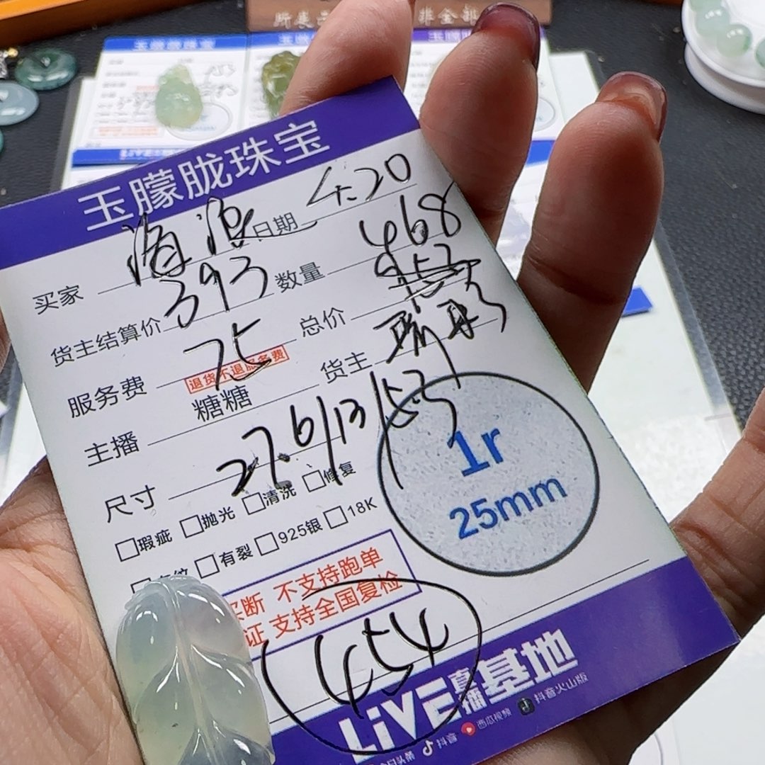 翡翠未镶嵌颈饰玉****服