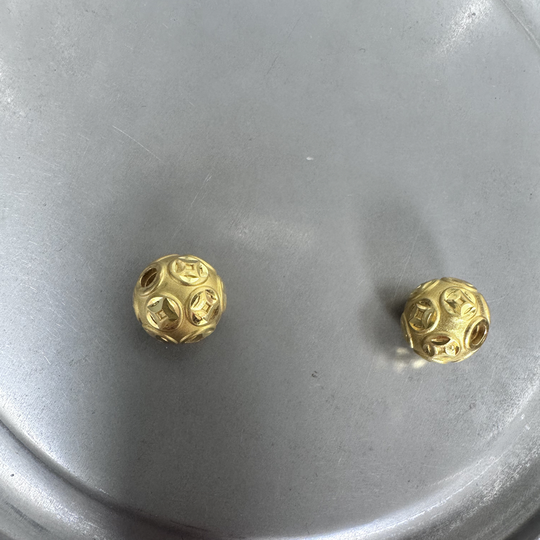 2.88克足金999转运珠