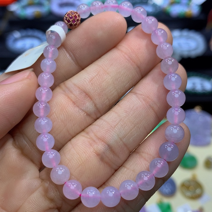 翡翠手链未镶嵌翡翠 6.2 