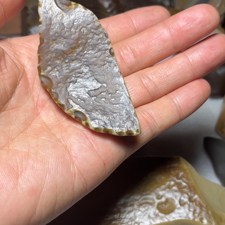 陈***大玛瑙/玉髓合金挂件