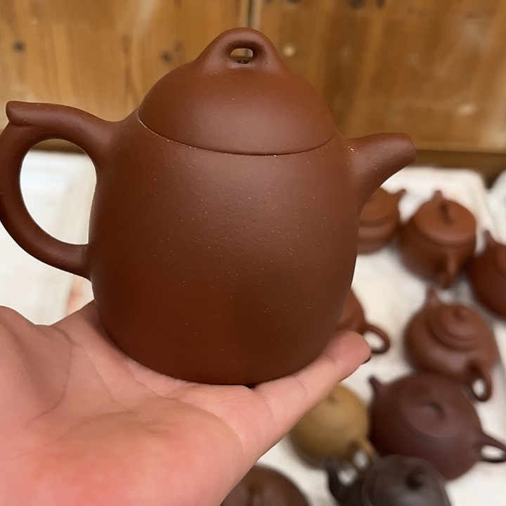 紫砂茶壶瑕疵……瑕疵也