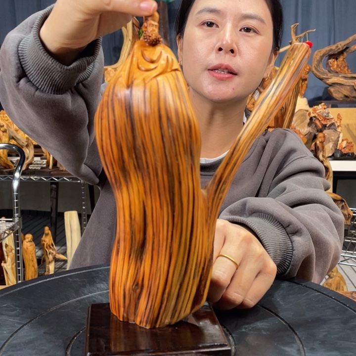 柏木（崖柏）随型摆件