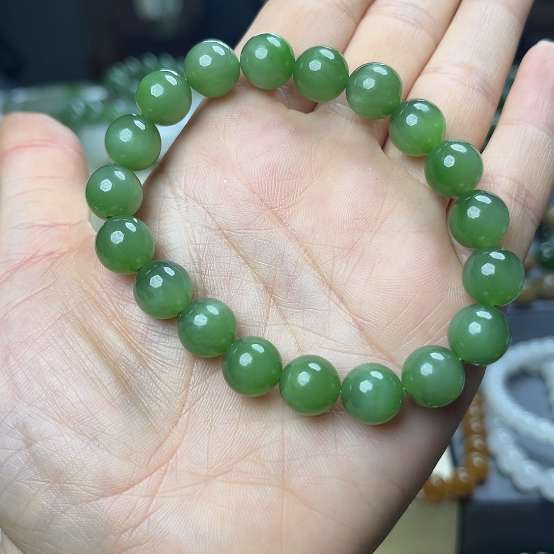 和田玉手链未镶嵌