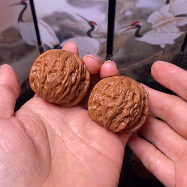 文玩核桃把件39铁锤