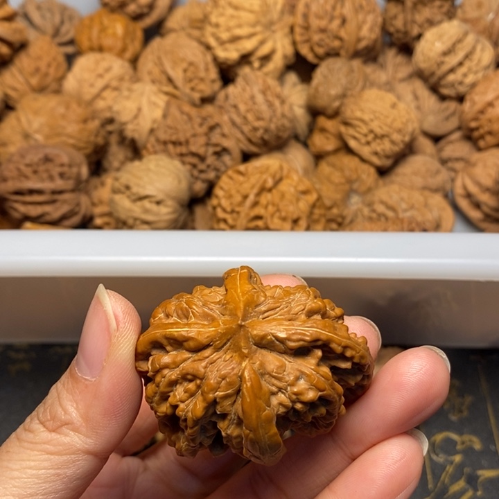 ****饭文玩核桃吊坠文玩核桃异形单只