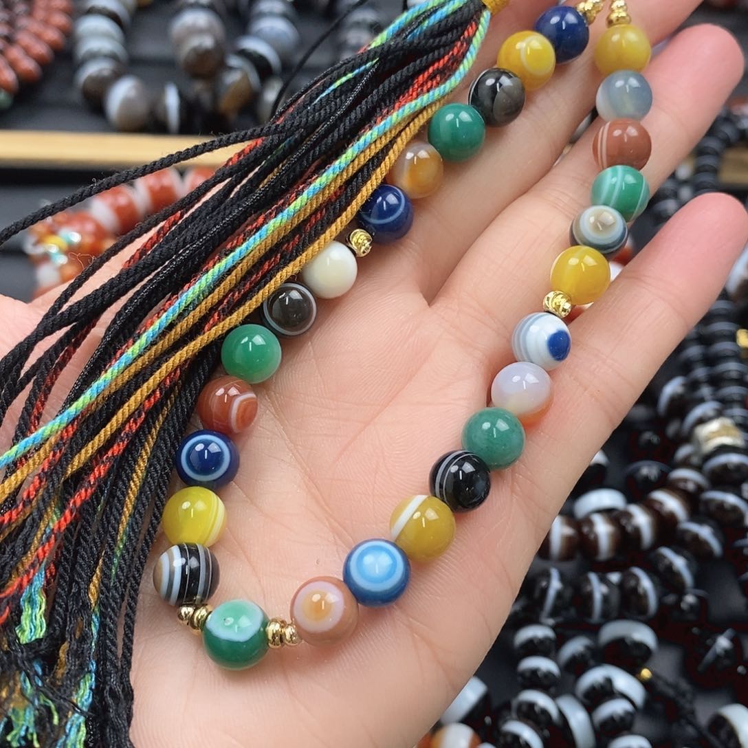 玛瑙/玉髓玛瑙手串未镶嵌