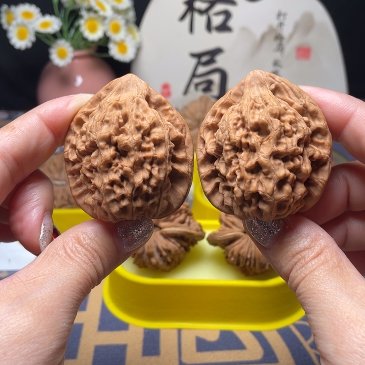 核桃45尺寸全品高桩官帽