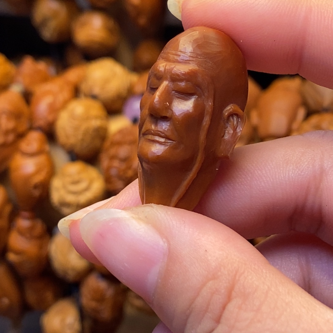 橄榄核手串/手链手工长眉