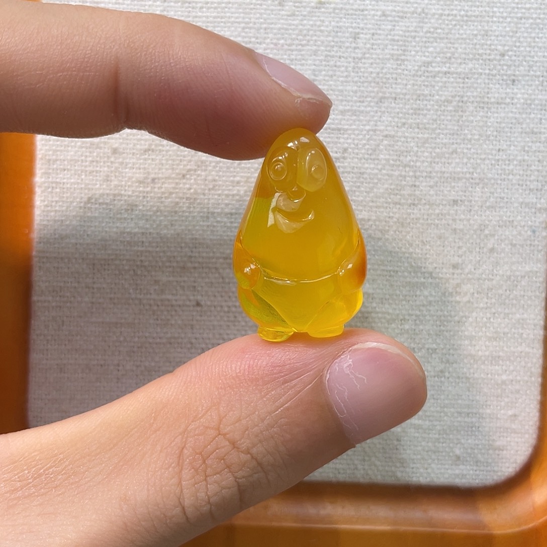 琥珀未镶嵌珠宝奇石派大星