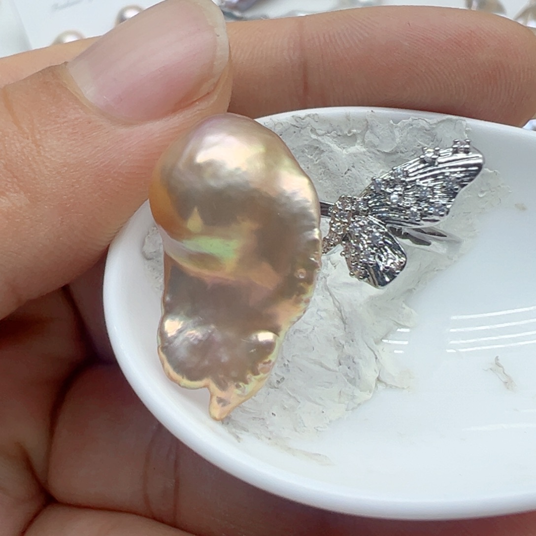 合金淡水珍珠天然淡水珍珠