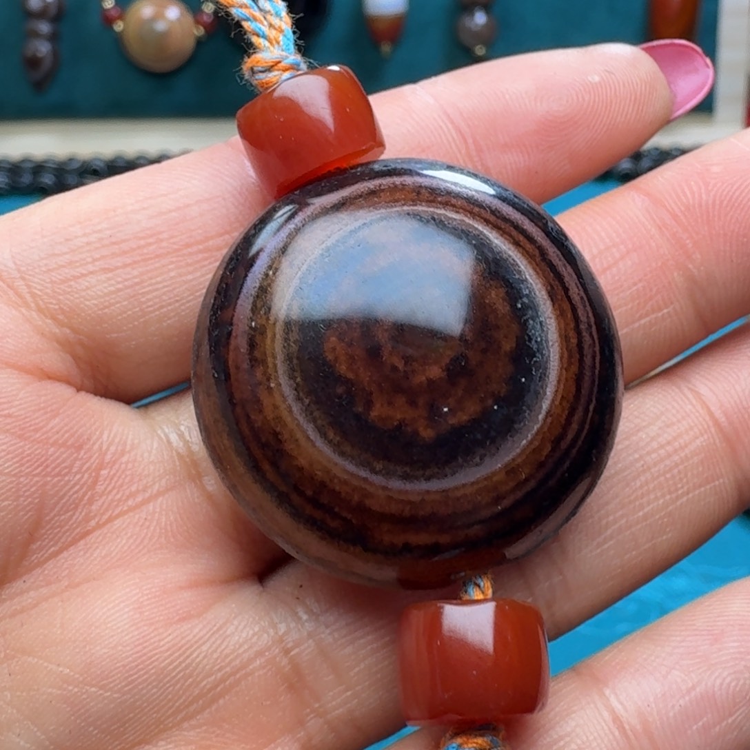 玛瑙/玉髓未镶嵌项链