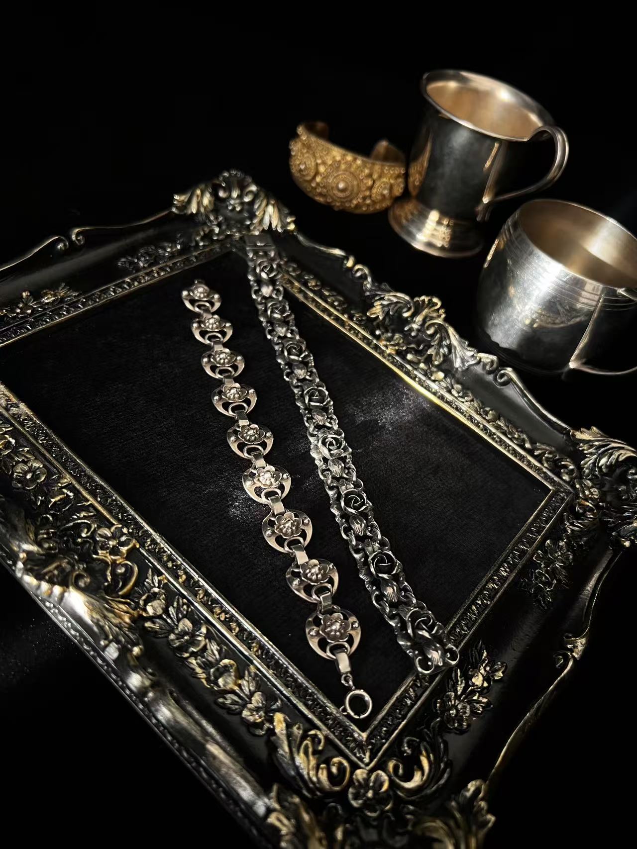 925银银制品 (D) 269~719一物一拍925银树脂银饰品