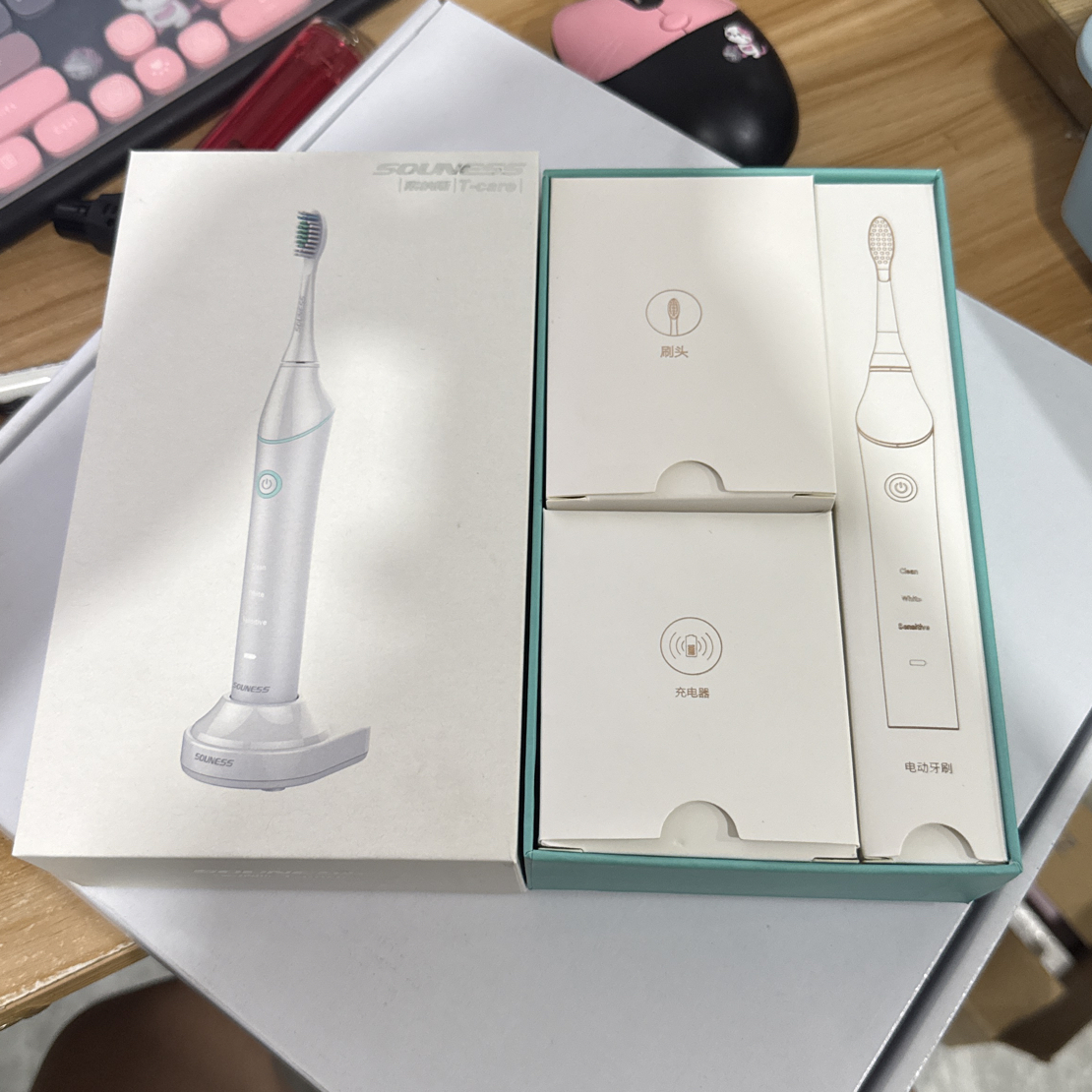 Suo 纳斯声波式充电电动牙刷