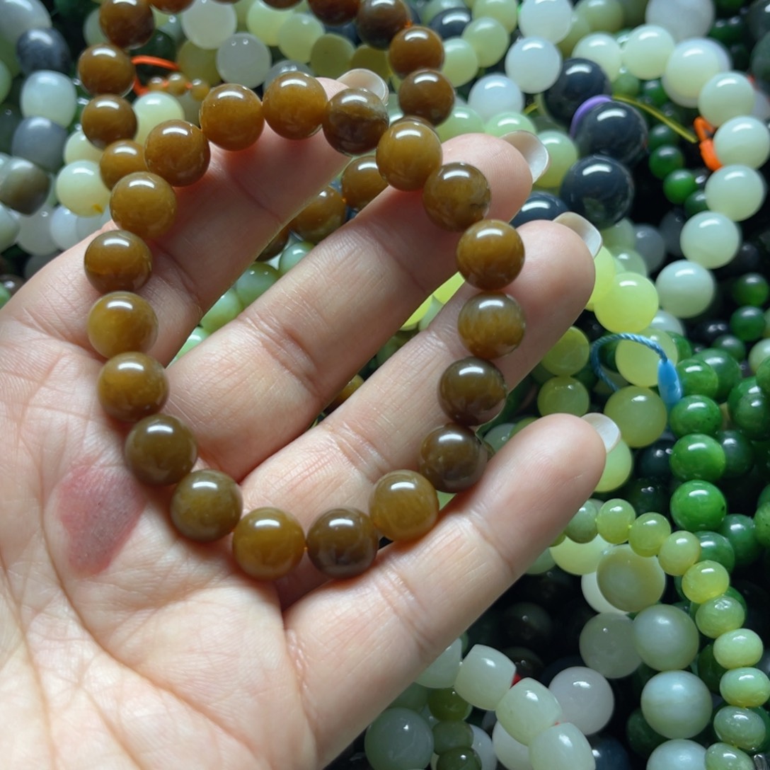 和田玉手链未镶嵌