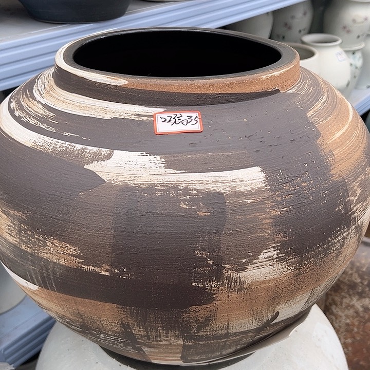 陶瓷景德镇精品花盆栽适合盆栽适