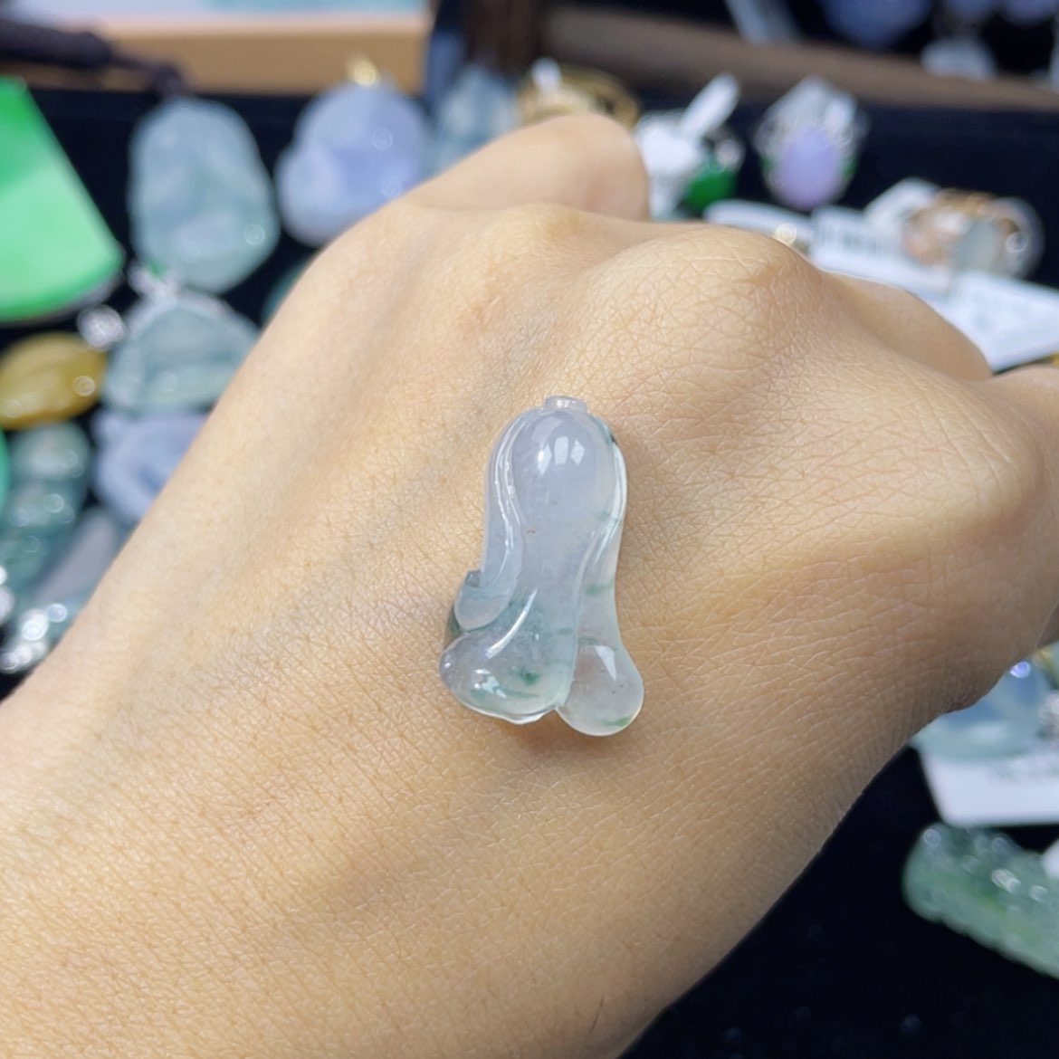 【闪购商品】翡翠颈饰未镶嵌16号 百财