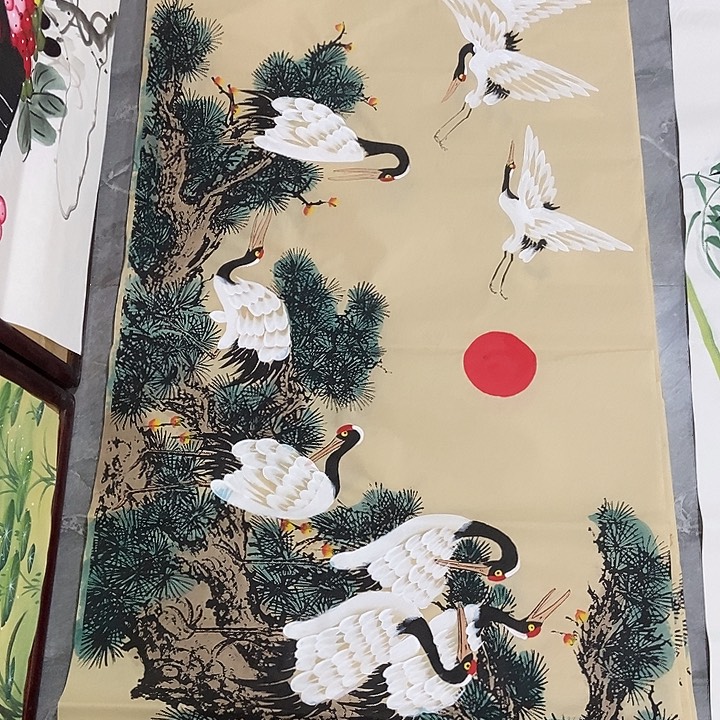 三个张画廊直播间！