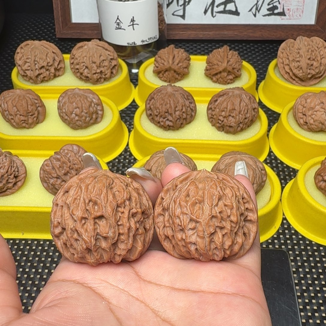 把件文玩核桃39房山磨