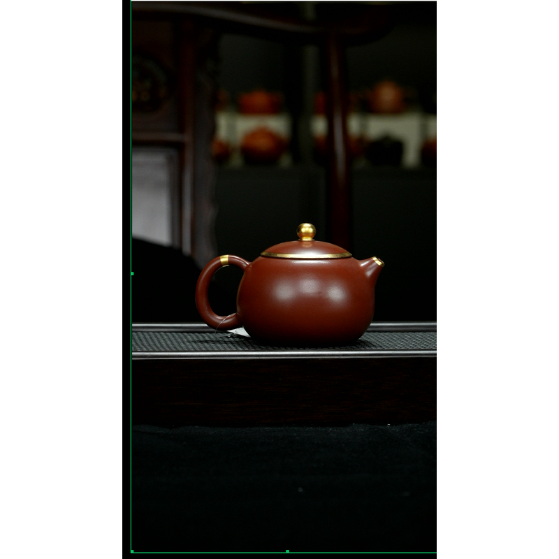 D0517宜兴紫砂西施壶270cc