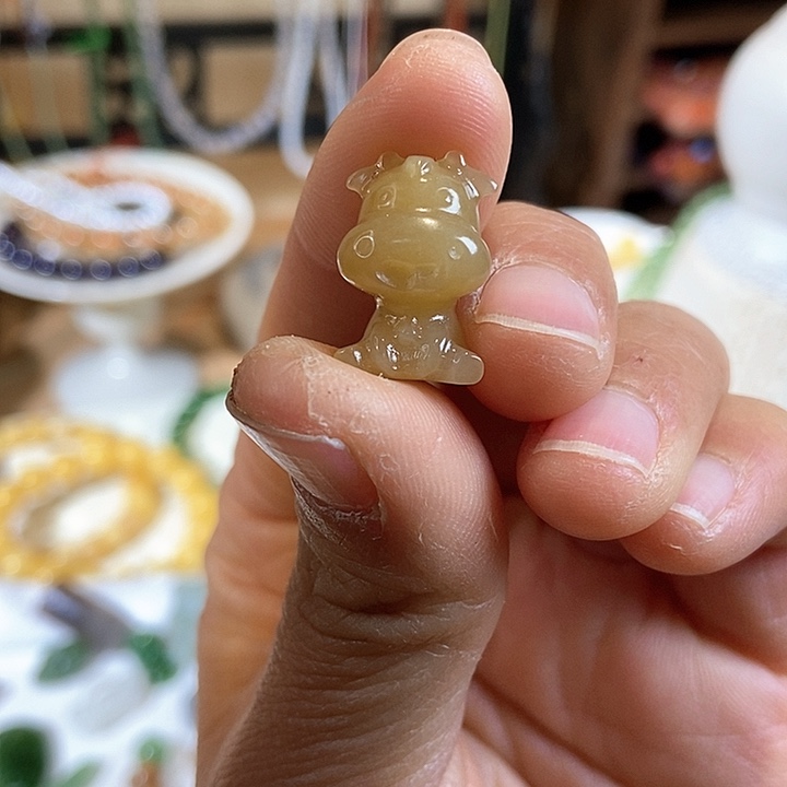 和田玉（糖玉）珠宝半成品未镶嵌