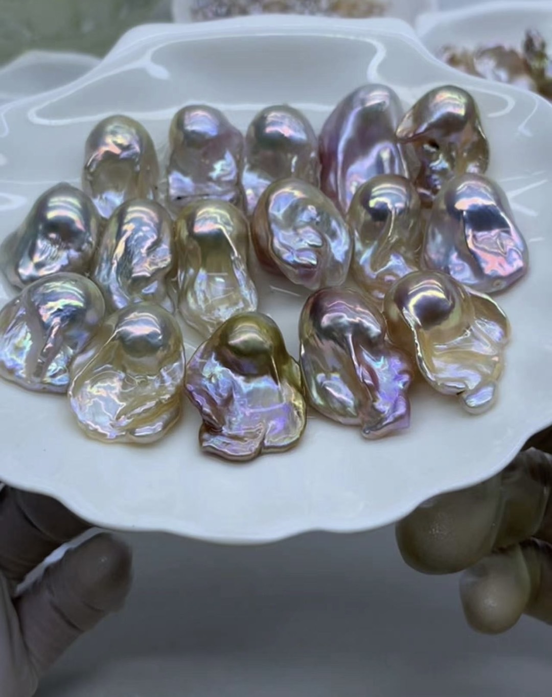 3个蚌混彩大巴保一颗（活体不退换）（可DIY定制成品配饰工具）