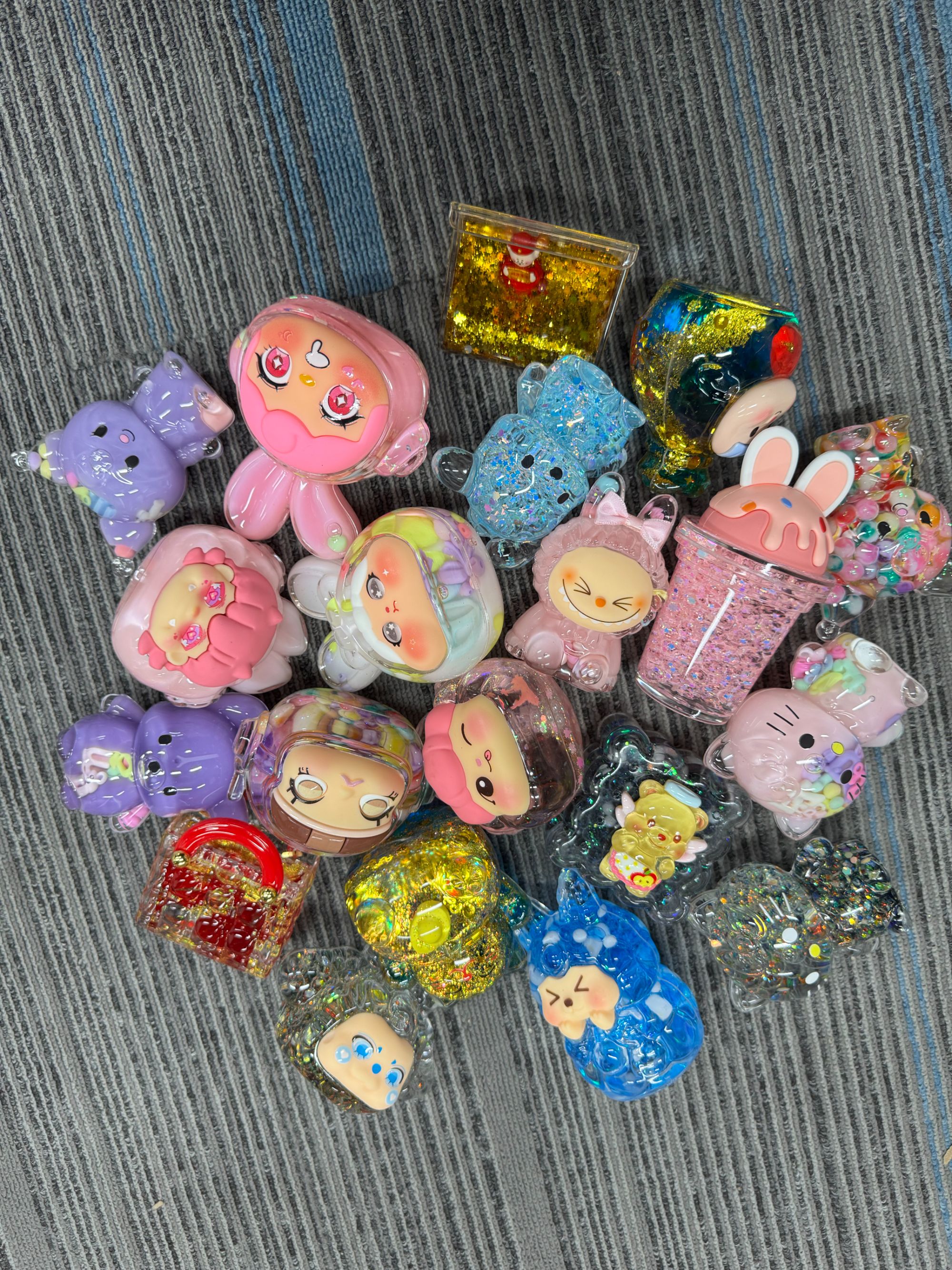 【咿呀呦直播PK】混拆 流沙摆件 手工diy