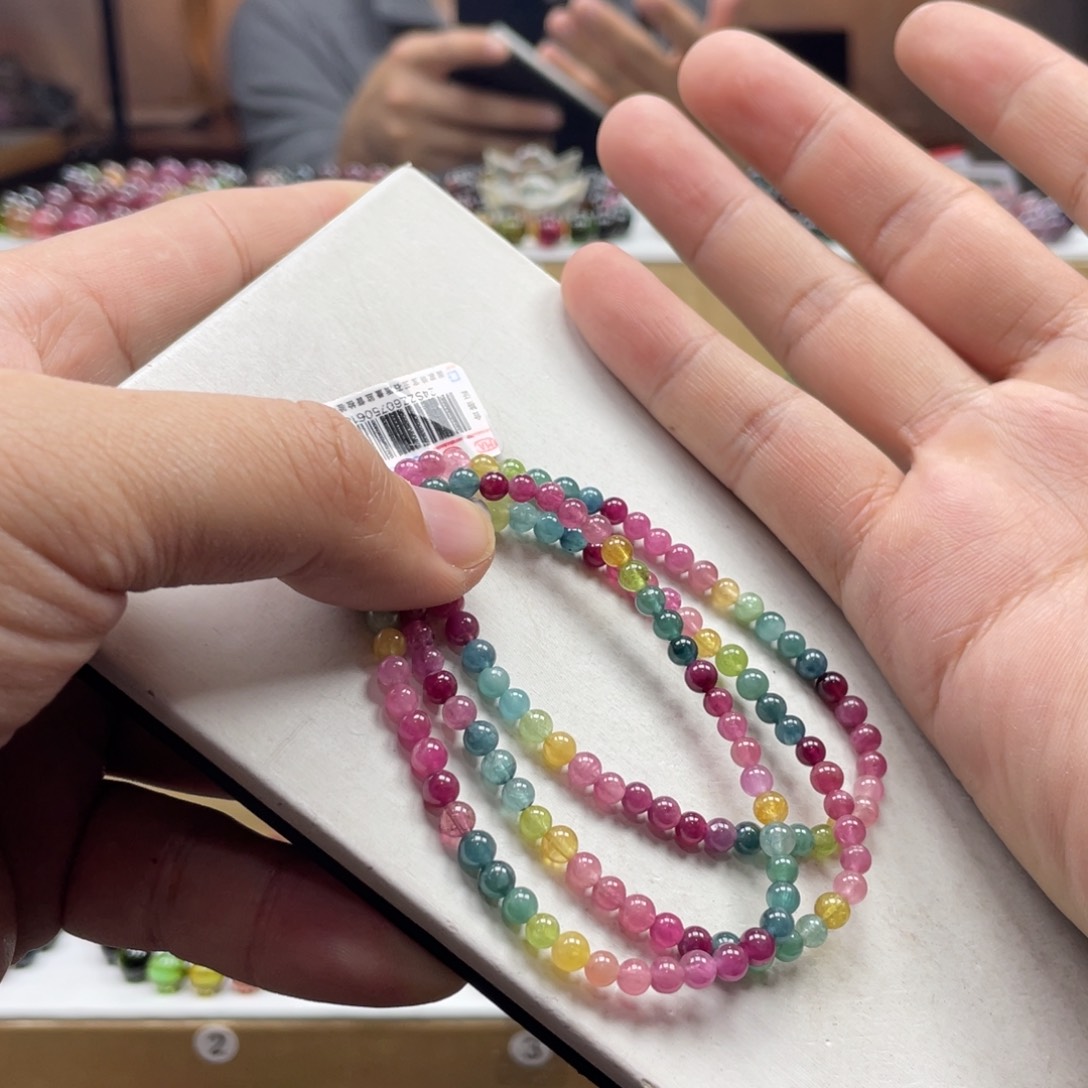 碧玺手串未镶嵌4.3mm.mmmmmmmmm