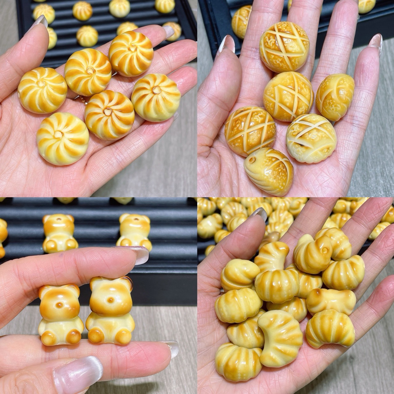 各种尺寸文玩配饰可用于搭配diy，不要单拍