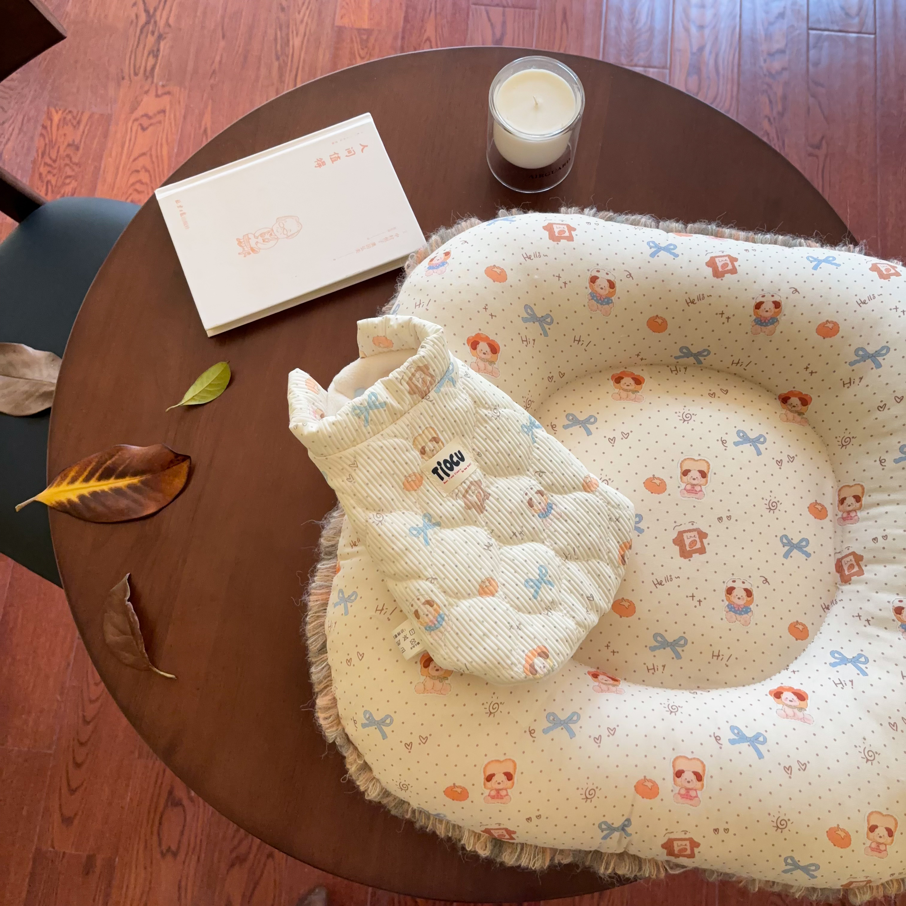 「吐司小狗」深度睡眠猫窝狗窝马尔济斯比熊中小宠物四季通用