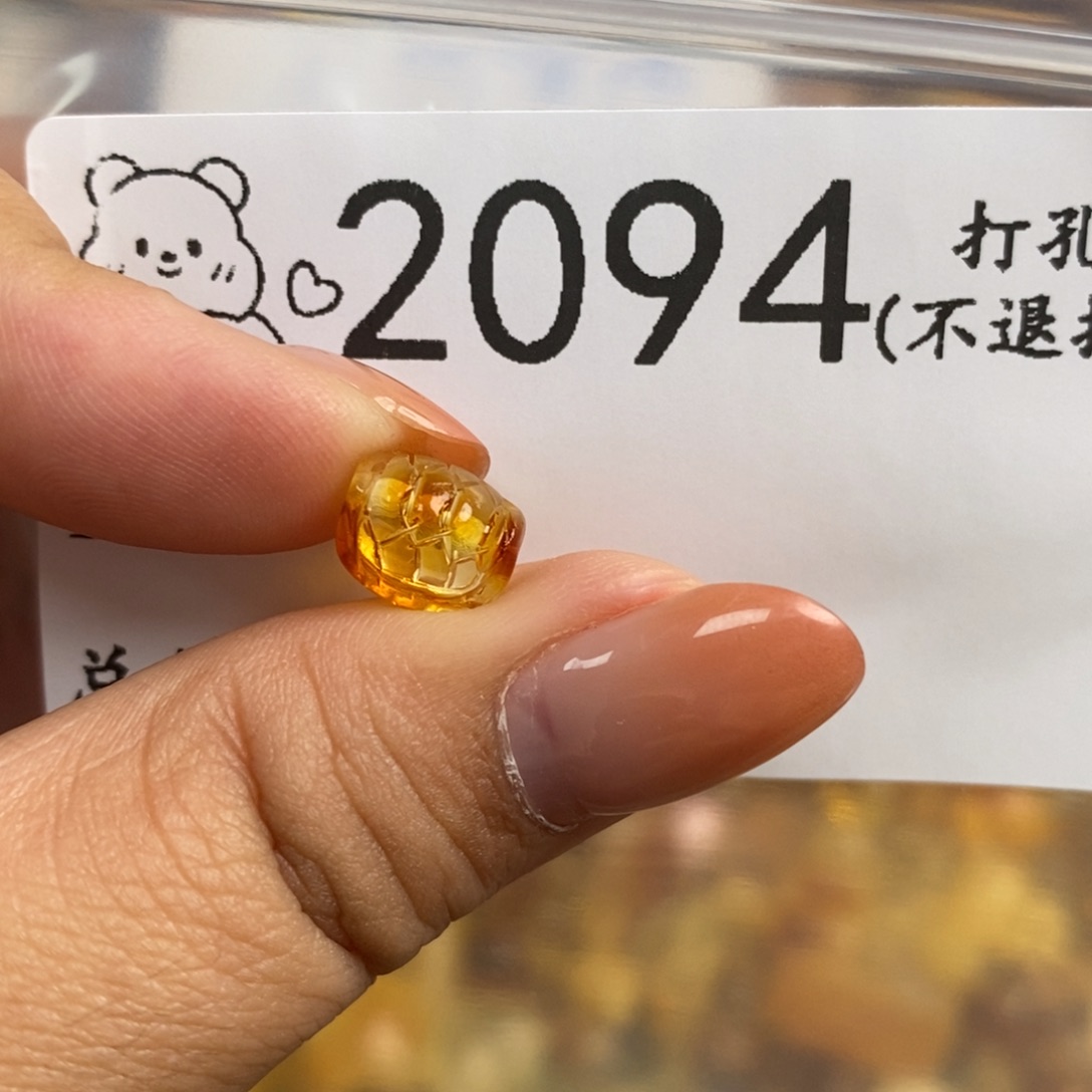 琥珀未镶嵌珠宝奇石