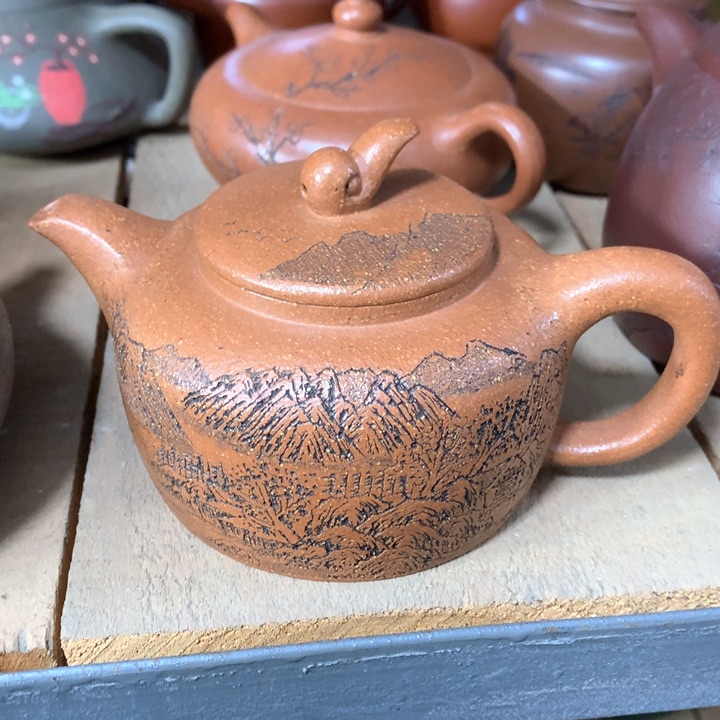 紫砂茶壶原矿手工50