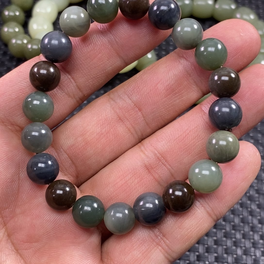 和田玉手链未镶嵌