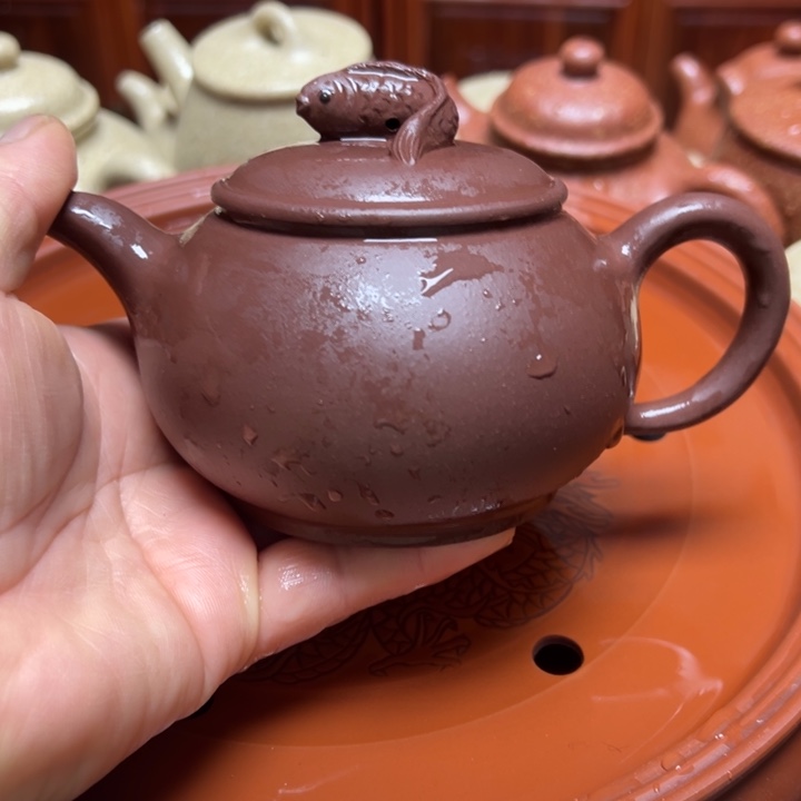 紫砂茶壶宜兴原矿紫泥