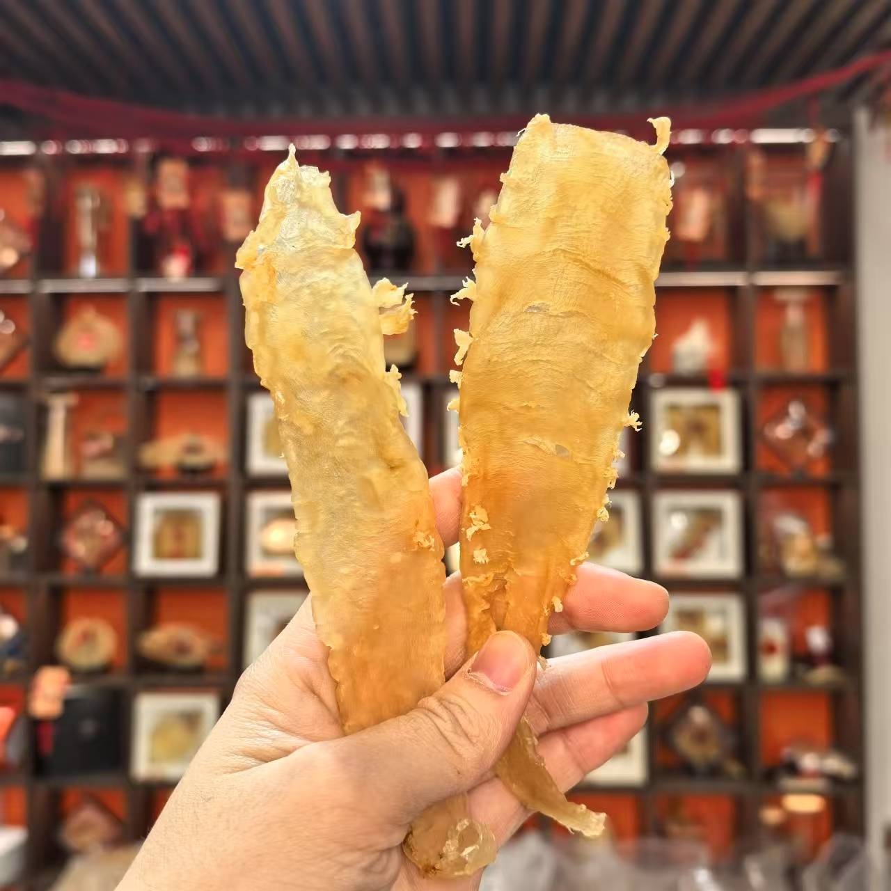 H314505 裕初 青鲈条500g 鱼胶花胶干货胶质炖鸡汤
