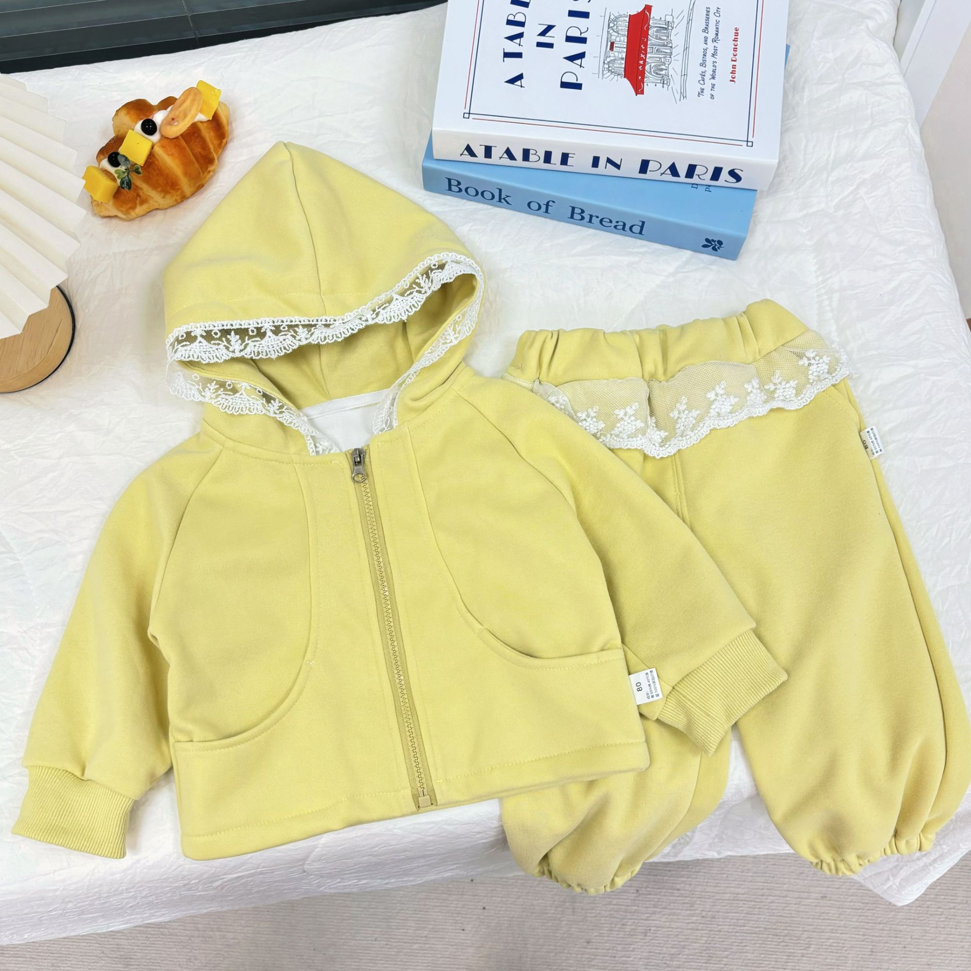 ZX新款女童外套2025套装儿童休闲卫衣韩版两件套ZS-J-C125