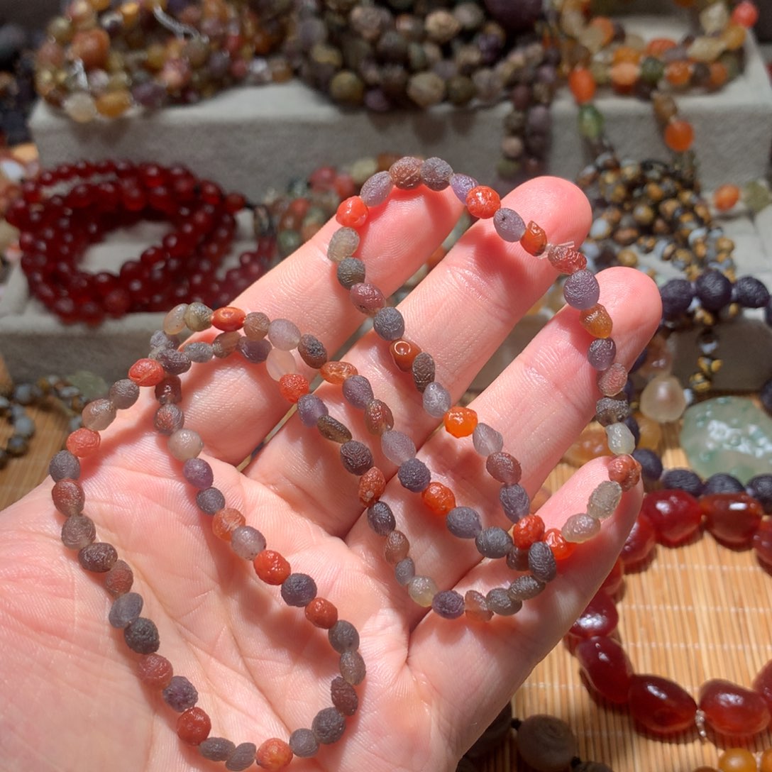 玛瑙/玉髓未镶嵌车挂