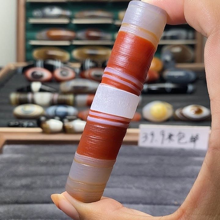 玛瑙/玉髓未镶嵌吊坠(不含链)