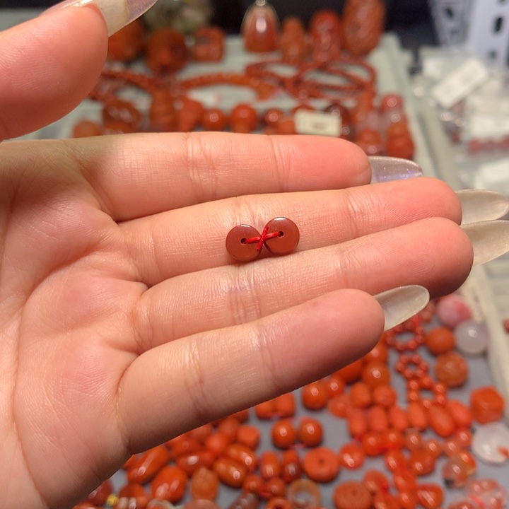 【闪购商品】南红玛瑙未镶嵌隔片