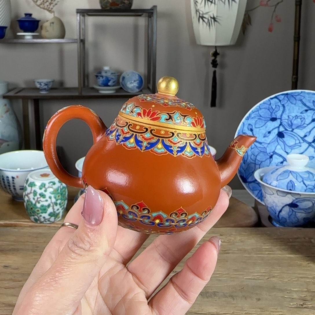 杯景德镇陶瓷柴烧多人