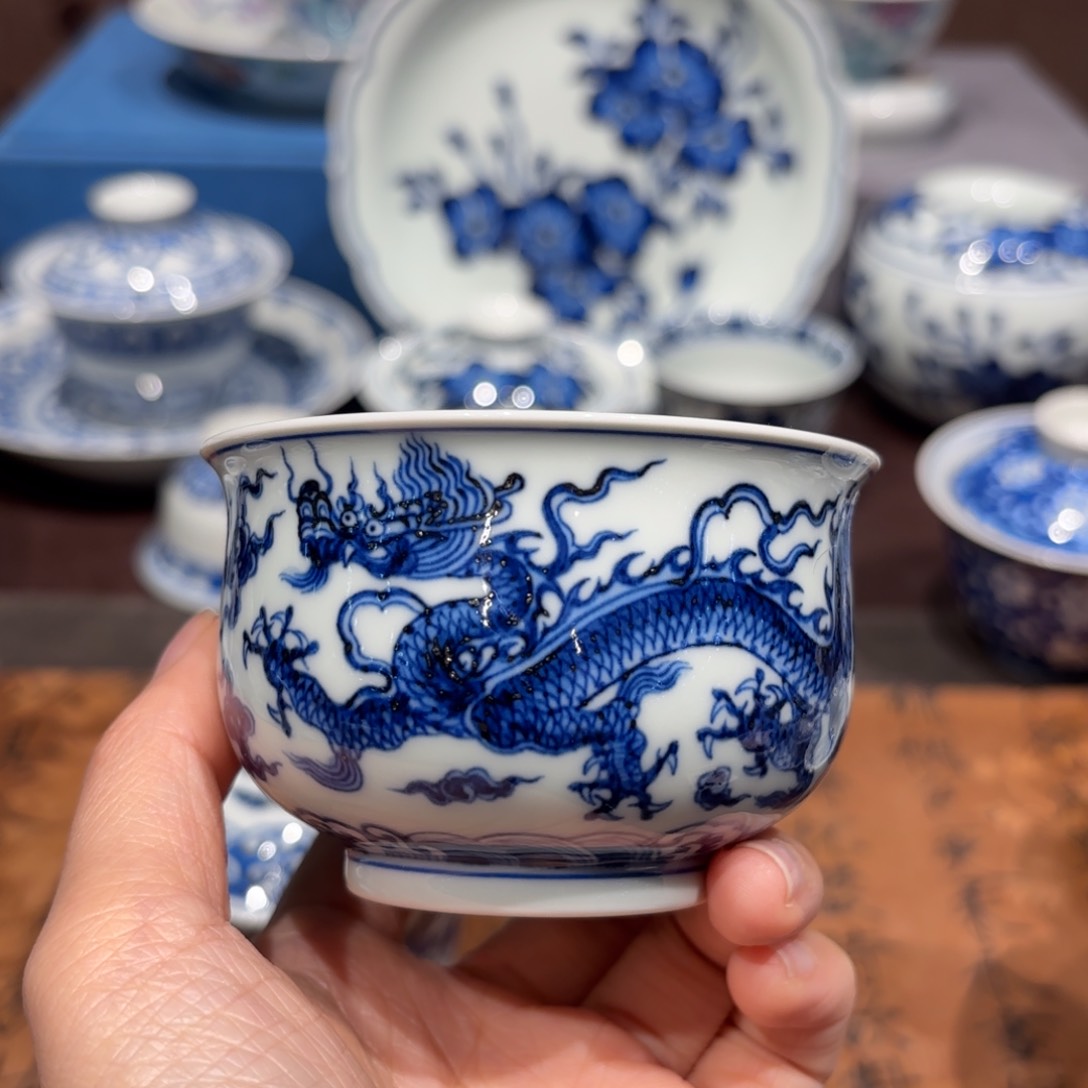 瓷片景德镇纯手工手绘