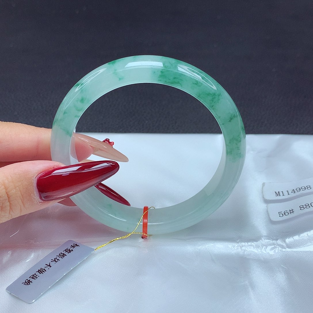 未镶嵌手镯翡翠56圈996