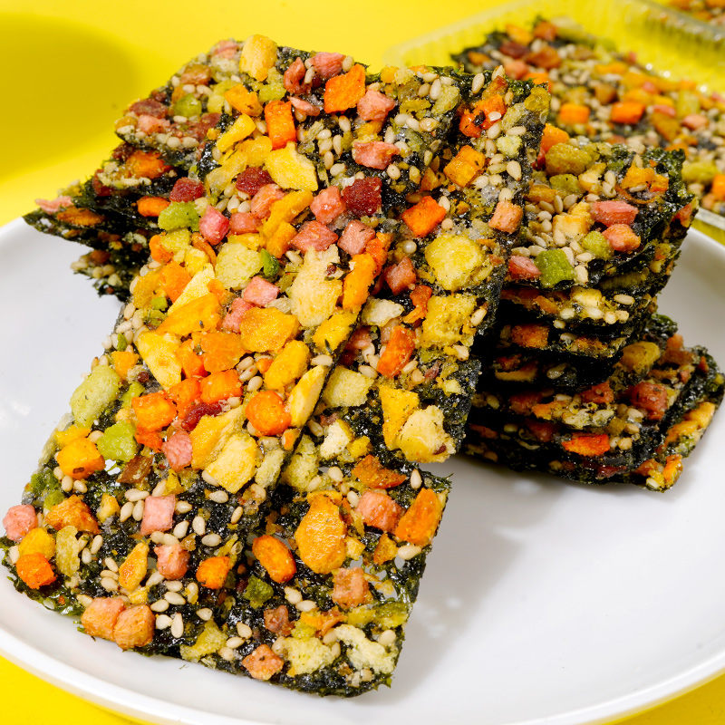 馋小乖果蔬海苔脆6包